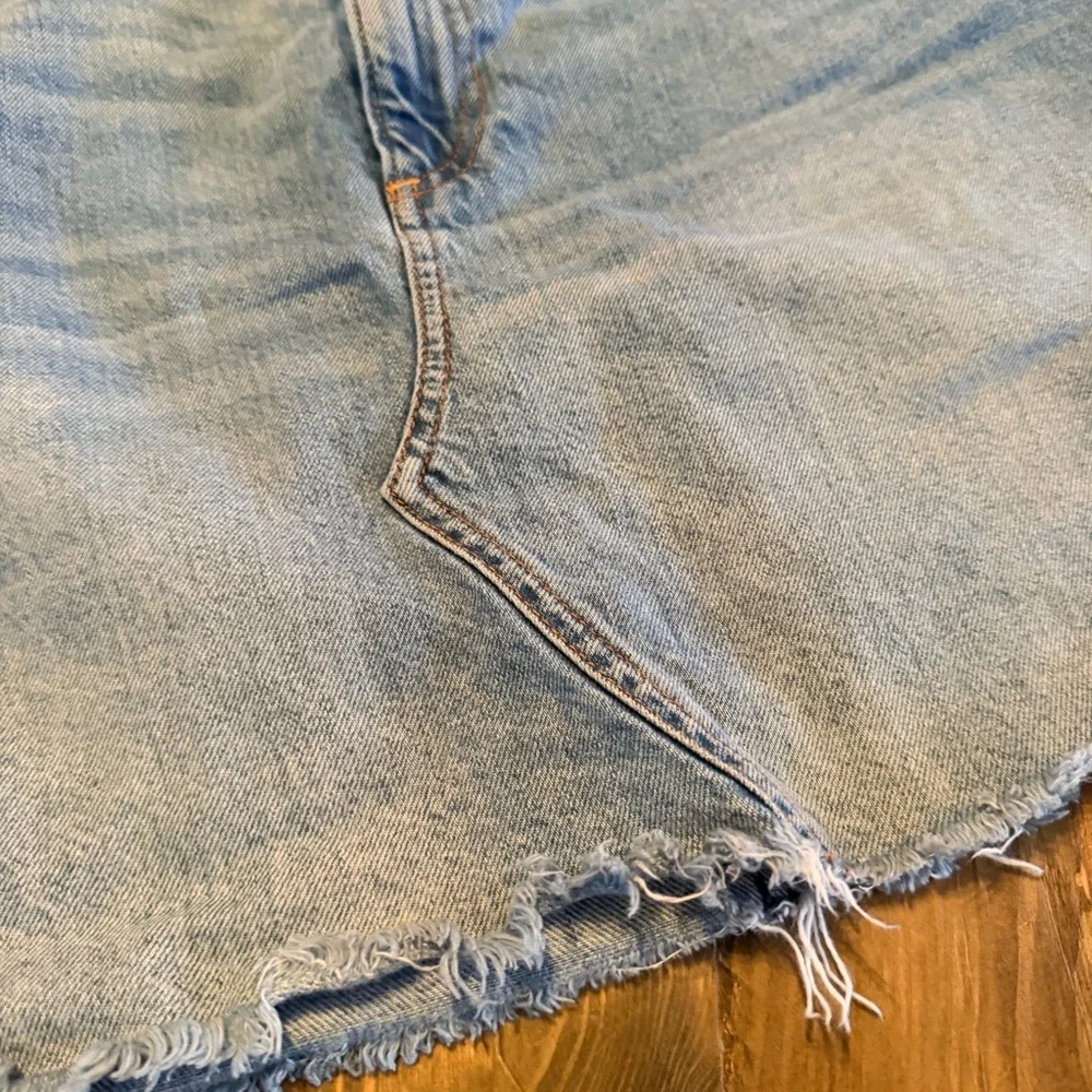 Abercrombie & Fitch Zoe Natural Rise Vintage A Line Skirt